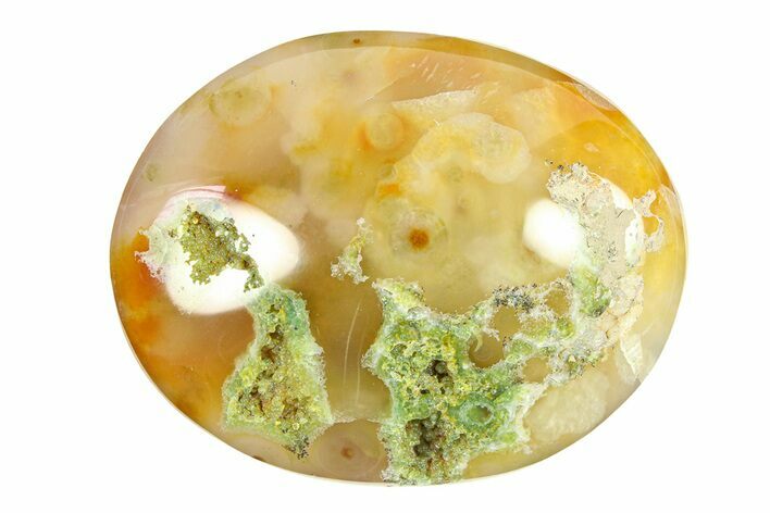 Polished Ocean Jasper Stone - New Deposit #297232